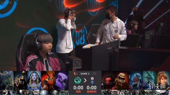 ti11淘汰赛PSG.LGD2-1BC PSG.LGD晋级败者组下一轮