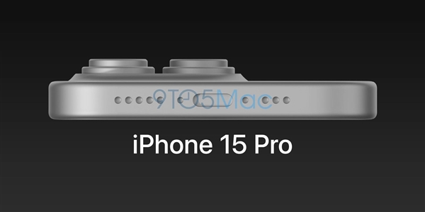 iPhone 15 Pro最新外形渲染：USB-C口