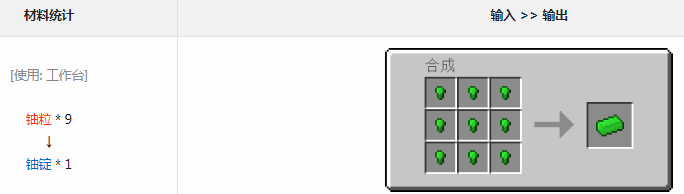 我的世界格雷科技6模组铀锭有什么用-格雷科技6mod铀锭获取方法介绍