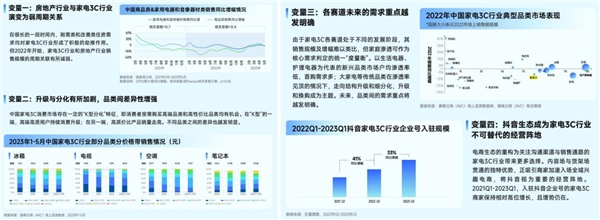 巨量算数「赛道名片」家电 3C 行业专刊发布，加速家电3C行业增长