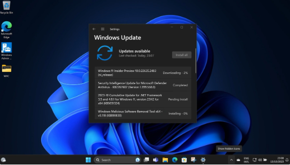 微软发布Win11 Beta 22635.2483，临时停用3D表情符号以修复错误