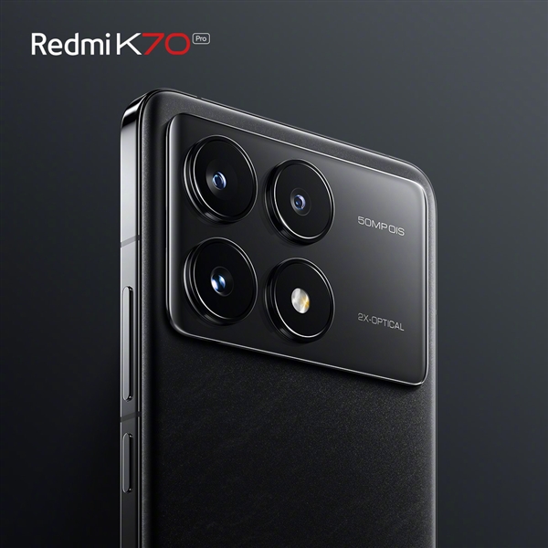 精湛工艺：Redmi K70直屏+直边设计，握感升级再添舒适度